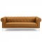 Idyll Sofa in Tan Leather by Modway w/Options