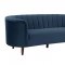 Millephri Sofa LV00169 in Blue Velvet by Acme w/Options