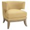 902562 Accent Chair in Bumblebee Yellow Fabric by Coaster