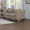 Marceau Sofa & Loveseat Set 8224TN in Tan Fabric by Homelegance