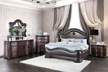 Arcturus Bedroom CM7859 in Brown Cherry w/Options [FABS-CM7859-Arcturus]