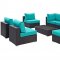 Convene Outdoor Patio Sofa Set 7Pc 2164 Choice of Color - Modway