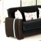 Merid Sofa Bed in Hunter Green Microfiber by Rain w/Options