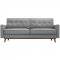 Prompt Sofa in Light Gray Fabric by Modway