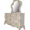 Dresden Counter Ht Table DN01703 in Bone White by Acme w/Options