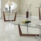 Flora Coffee Table 3Pc Set by Chintaly w/Optional Sofa Table