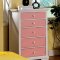 CM7916PW Aila Kids Bedroom in White & Pink w/Options