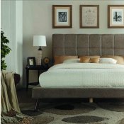 Kinsale Platform Bed 5875BR-1 in Brown by Homelegance w/Options