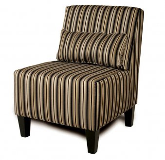 330-932 Armless Accent Chair in Fabric by Chelsea Home Furniture