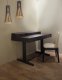 Zenon Modern Office Desk in Dark Oak by J&M