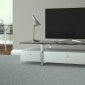 Lumina TV Console TVR 7424 in White by At Home USA