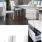 DT20-White Dining Table in High Gloss by Pantek w/Options