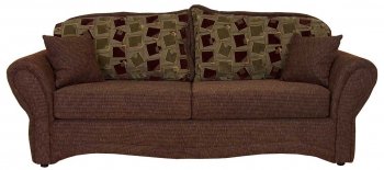 Brown Fabric Traditional Sofa & Loveseat Set w/Oprional Chair [CHFS-TU-3250-Daquri-Russet]