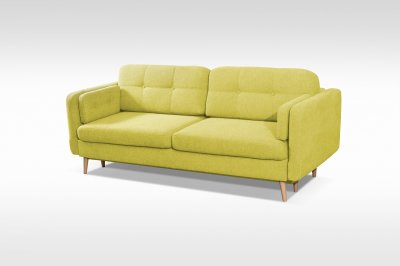 Manhattan Sofa Bed in Lime Green Fabric by Skyler Design