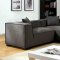 Langdon Sectional Sofa CM6037GY in Gray Fabric w/Options