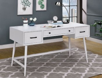 Ixelles Modern Writing Desk CM-DK6541 in White [FAOD-CM-DK6541-Ixelles]