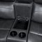 Yerba Recliner Sofa 9990GY in Dark Gray by Homelegance w/Options