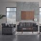 Charlotte Anthracite Sofa Bed by Bellona w/Options