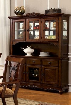 CM3880HB Seymour Buffet w/Hutch in Dark Oak [FABU-CM3880HB Seymour]