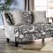 Talluhah Sofa SM8130 in Gray Woven Fabric w/Options