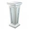 Nysa Pedestal Stand 80392 in Mirror by Acme