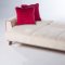 Fabio Plato Cream Sofa Bed in Fabric by Sunset w/Options