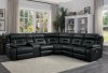 Amite Power Motion Sectional Sofa 8229DG Dark Gray- Homelegance