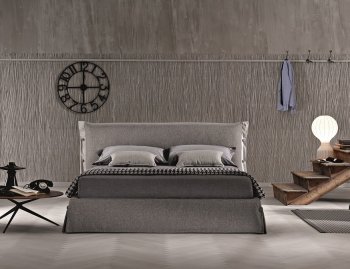 Giselle Storage Bed in Gray Fabric by J&M [JMB-Giselle]