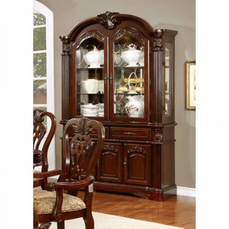 Elana CM3212HB Buffet with Hutch in Cherry