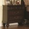 Dark Cherry Finish Traditional Bedroom w/Optional Items