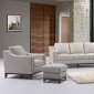 Helena Sofa & Loveseat Set Leather Italia - Granite w/Options