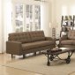 Kesson Sofa & Loveseat Set in Brown 505377 by Coaster w/Options