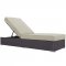 Convene Outdoor Patio Chaise Lounge 1846 Choice of Color- Modway