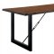 Dulce Dining Table CM3604T in Walnut w/Live Edge & Options