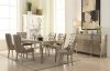 Kacela 5Pc Dining Room Set 72155 in Champagne by Acme