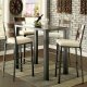 Jazlyn II CM3686BT 5Pc Bar Table Set in Oak