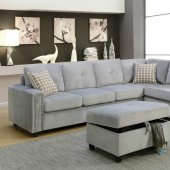 Fabric Sectionals - Microfiber sectional sofas, microsuede