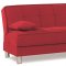 Smart Fit Sofa Bed in Red Fabric by Casamode