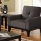 CM2450 Laporte Sofa Bed in Charcoal Fabric w/Optional Chair