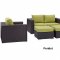 Convene Outdoor Patio Sofa Set 5Pc 2158 Choice of Color - Modway