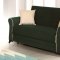 Irem Sofa Bed in Green Microfiber by Rain w/Optional Items