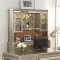 Ritzville Executive Desk 801970 in Metallic Platinum by Coaster