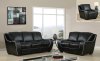 U8080 Sofa in Black Bonded Leather by Global Furniture USA