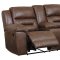 Stoneland Motion Sofa & Loveseat Set 39904 in Brown by Ashley