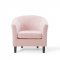 Prospect Accent Chair Set of 2 in Pink Velvet by Modway