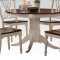 Dylan Dining Room Set 5Pc 70430 in Buttermilk & Oak by Acme