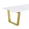 Cameron Coffee Table 212 in Gold Tone w/Options by Meridian