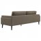 Rilynn Sofa & Loveseat Set 509521 in Brown Fabric by Coaster