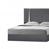 Matissee Bedroom in Charcoal by J&M w/Optional Verona Casegoods