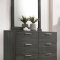 Lantha 5Pc Bedroom Set 22030 in Gray Oak by Acme w/Options